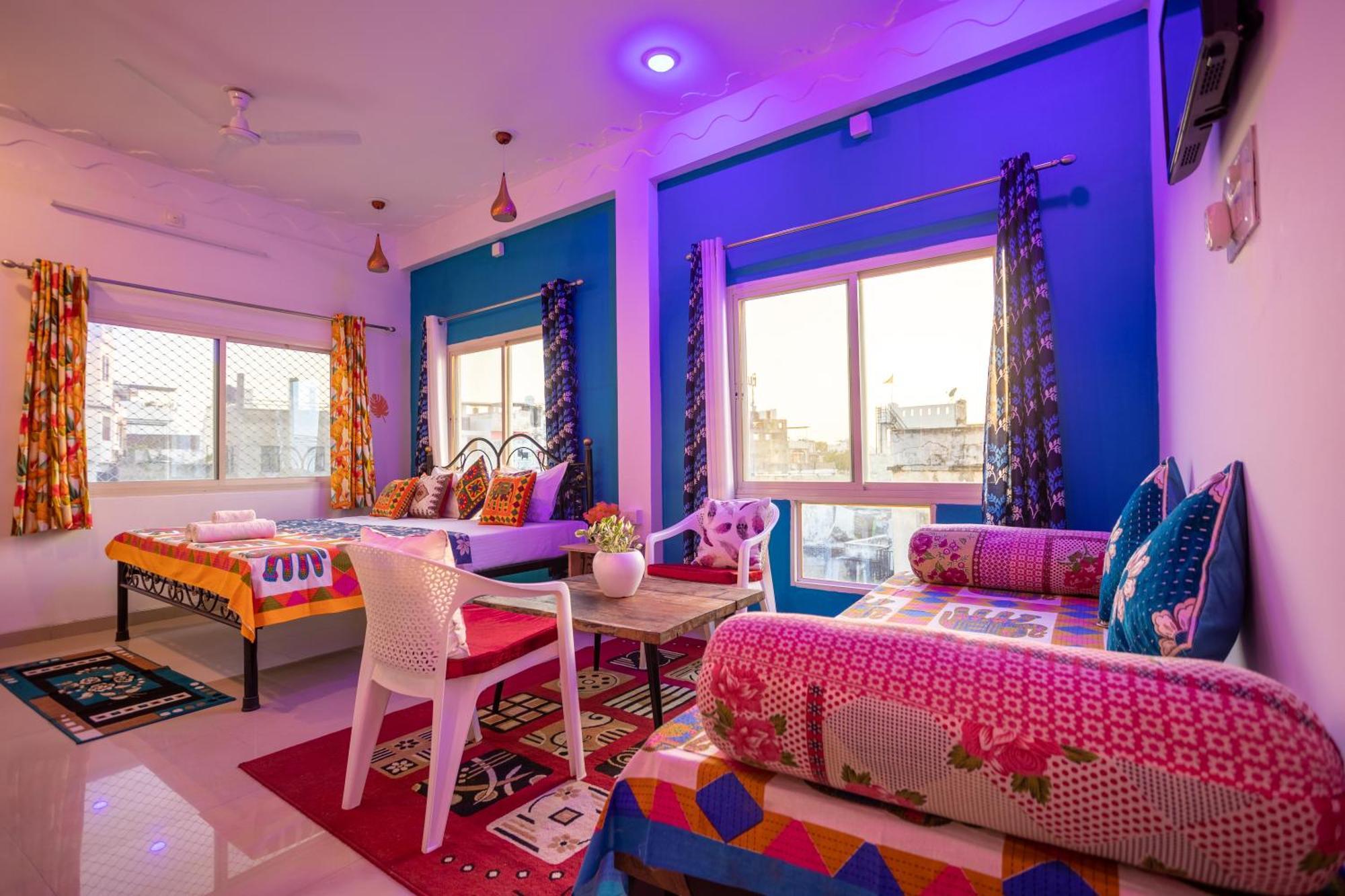 Krishna Stay Guest House Udaipur Eksteriør bilde